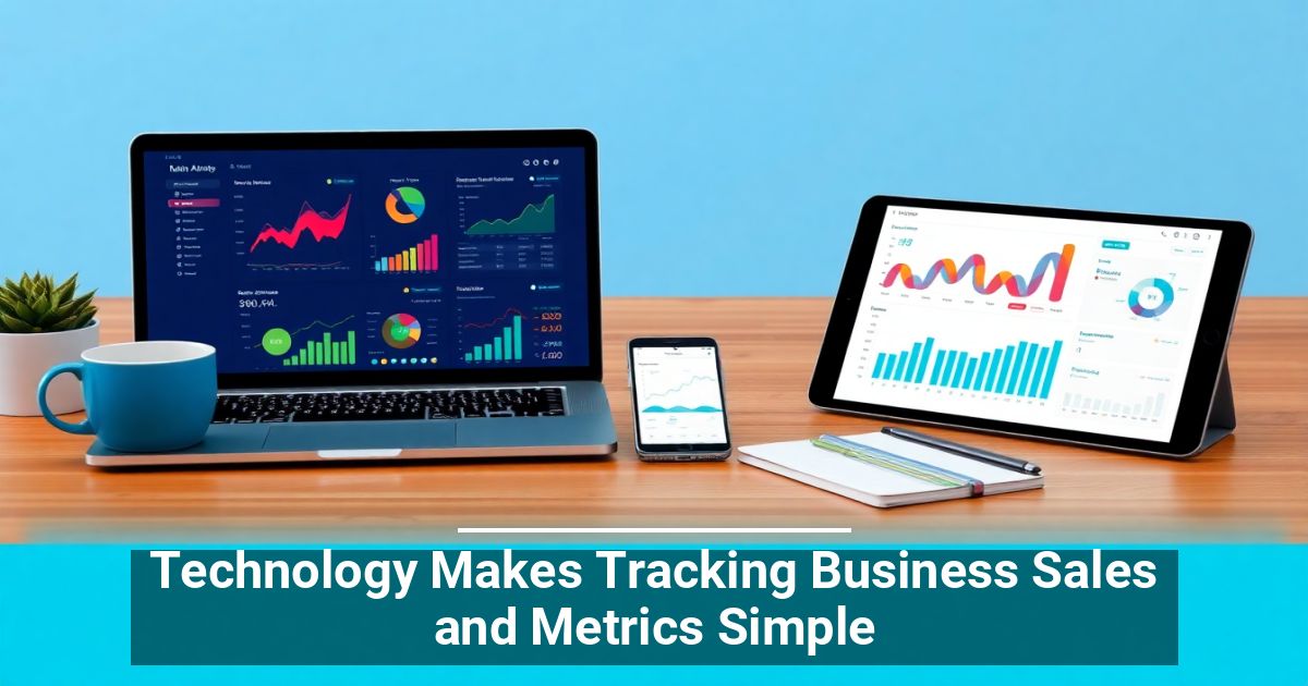 Technology Makes Tracking Business Sales and Metrics Simple